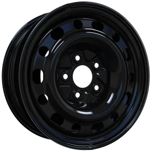 Envy Wheels – Steel Wheel – Black – 16″x6.5″ 43mm – All weather Wheels – NX96443